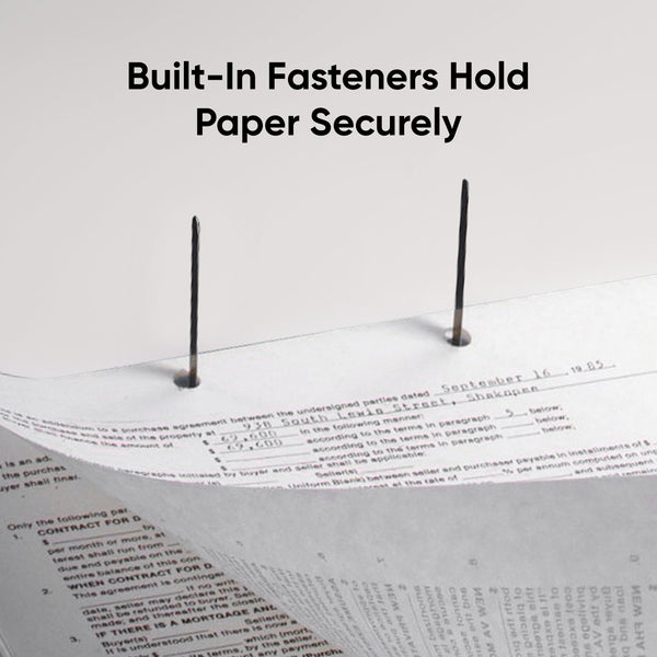 Smead Fastener File Folder, 2 Fasteners, Reinforced 1/3-Cut Tab, Letter Size, Blue, 50 per Box (12040)