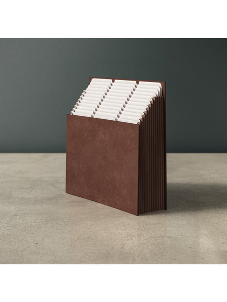 Expanding StadiumÂ® File, 12 Pockets, Saddle Color, 13.6" X 12.25" X 1.88" Size, Set of 1, 086486702287