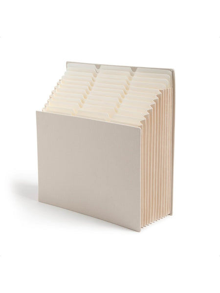 Expanding StadiumÂ® File, 12 Pockets, Beige Color, 13.6" X 12.25" X 1.88" Size, Set of 1, 086486702263