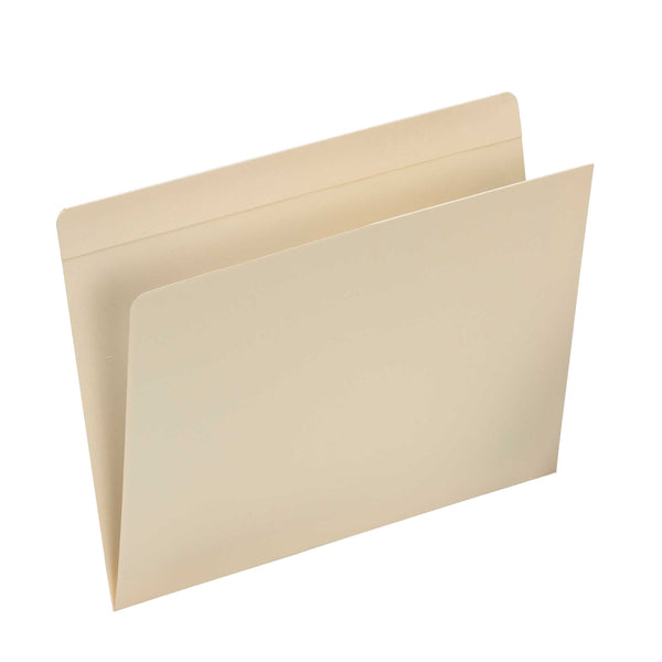 Smead Pocket Folder, Reinforced Straight-Cut Tab, Letter Size, Manila, 50 per Box (10315)