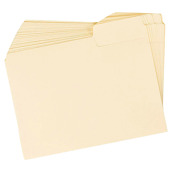 SuperTab® Manila File Folders- 12 Pack- 3rd position (11912)