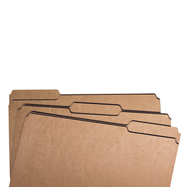 Smead File Folder, Reinforced 1/3-Cut Tab, Legal Size, Kraft, 100 per Box (15734)