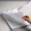 Smead End Tab Fastener File Folder, Shelf-Master® Reinforced Straight-Cut Tab, 2 Fasteners, Legal Size, Lavender, 50 per Box (28540)