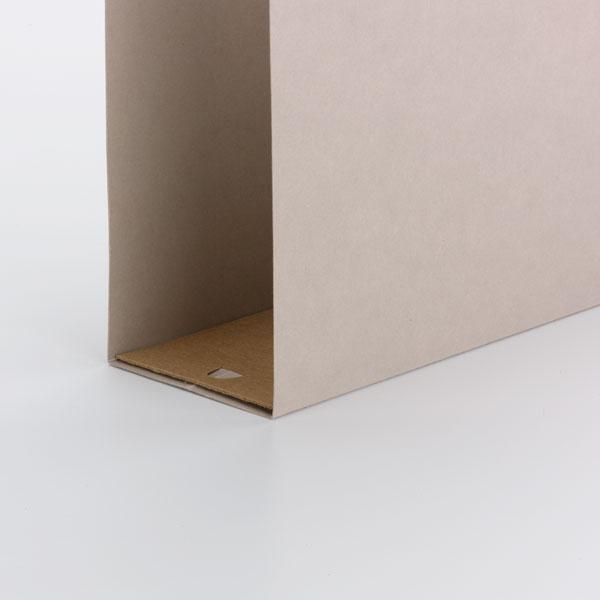 Smead TUFF® Hanging Box Bottom Folder with Easy Slide™ Tab, 3" Expansion, 1/3-Cut Sliding Tab, Letter Size, Steel Gray, 18 Per Box (64241)