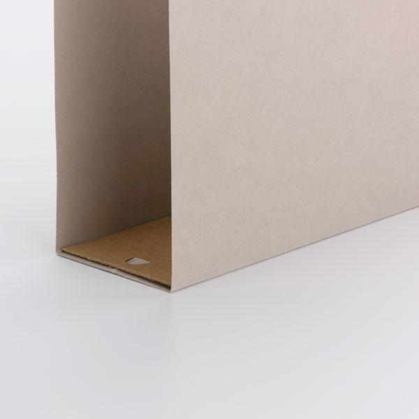 Smead TUFF® Hanging Box Bottom Folder with Easy Slide™ Tab, 3" Expansion, 1/3-Cut Sliding Tab, Legal Size, Steel Gray, 18 Per Box (64341)