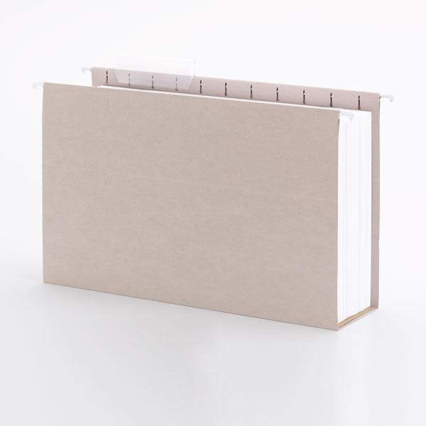 Smead TUFF® Hanging Box Bottom Folder with Easy Slide™ Tab, 4" Expansion, 1/3-Cut Sliding Tab, Legal Size, Steel Gray, 18 Per Box (64342)