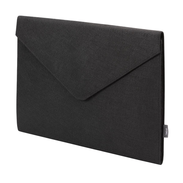 Smead Soft Touch Cloth Expanding File, 2" Expansion, Magnetic Closure, Tabloid Size, Black (70923)