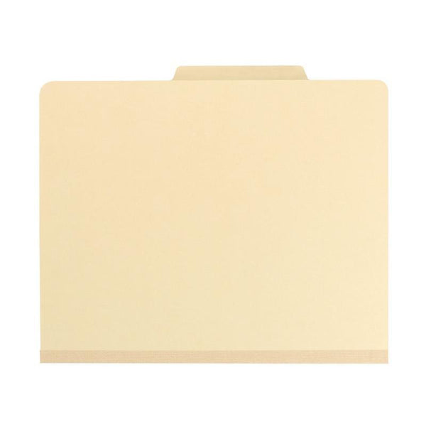 Smead Classification File Folder, 1 Divider, 2" Expansion, Letter Size, Manila, 10 per Box (13700)