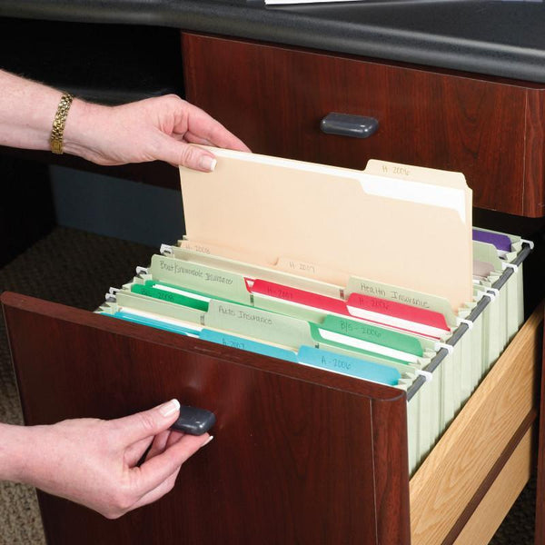 Smead Interior File Folder, 1/3-Cut Tab, Legal Size, Manila, 100 per Box (15230)