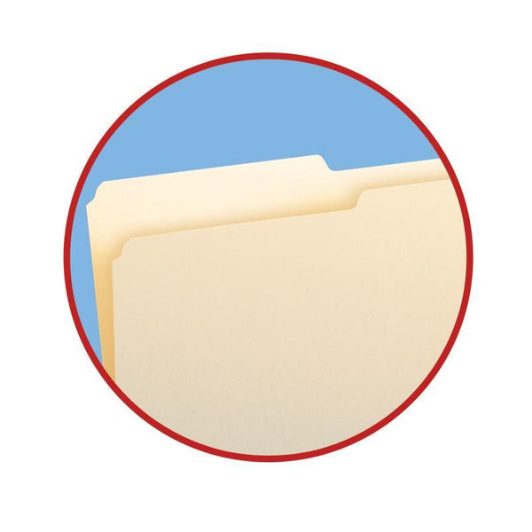Smead File Folder, 1/2-Cut Tab, Legal Size,  Manila, 100 per Box (15320)