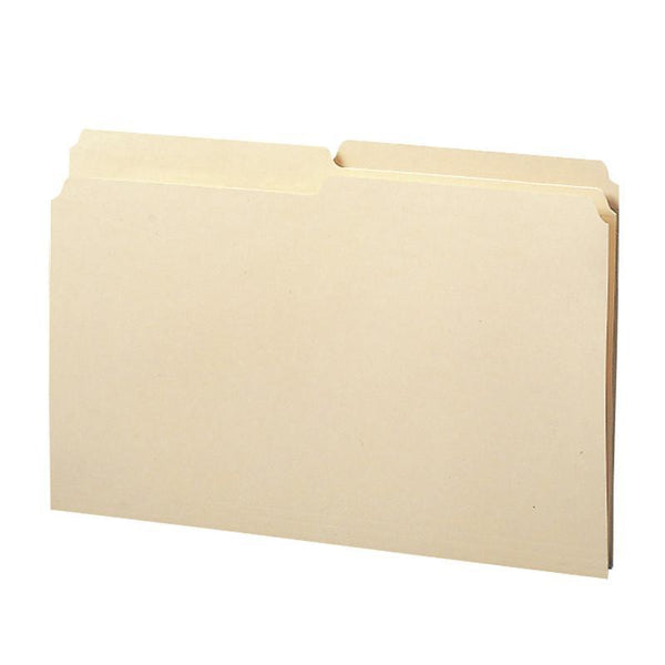 Smead File Folder, 1/2-Cut Tab, Legal Size,  Manila, 100 per Box (15320)
