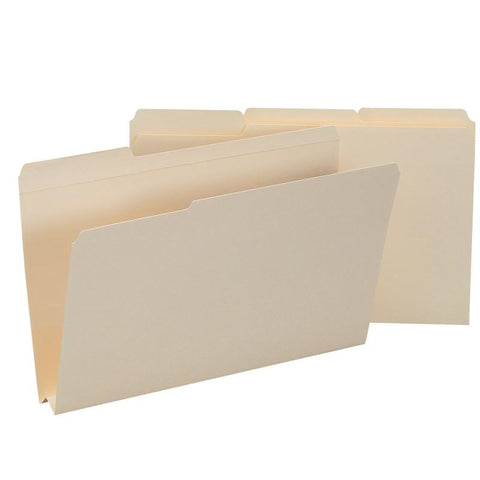 Smead File Folders, Reinforced 1/3-Cut Tab, 1-1/2" Expansion, Legal Size, Manila, 50 per Box (15405)