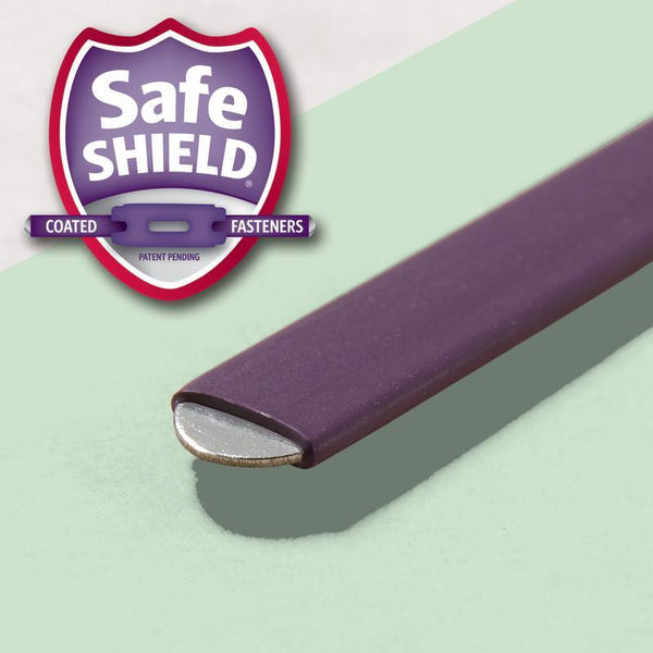 Smead Pressboard Classification File Folder with SafeSHIELD® Fasteners, 3 Dividers, 3" Expansion, Legal Size, Gray/Green, 10 per Box (19091)