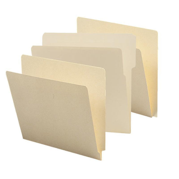 Smead End Tab File Folder, Straight-Cut Tab, Letter Size, Manila, 100 per Box (24100)