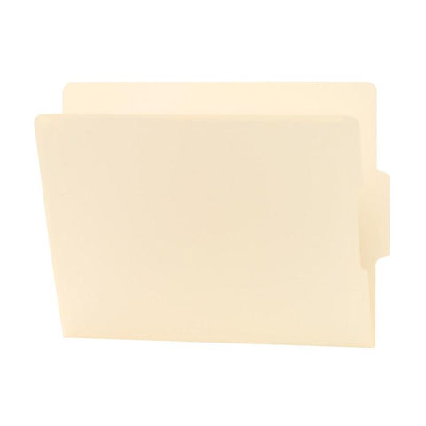 Smead End Tab File Folder, Shelf-Master® Reinforced 1/3-Cut Tab Center Position, Letter Size, Manila, 100 per Box (24136)