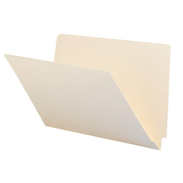 Smead End Tab File Folder, Straight-Cut Tab, Legal Size, Manila, 100 per Box (27100)