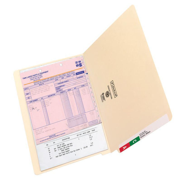 Smead End Tab File Folder, Straight-Cut Tab, Legal Size, Manila, 100 per Box (27100)