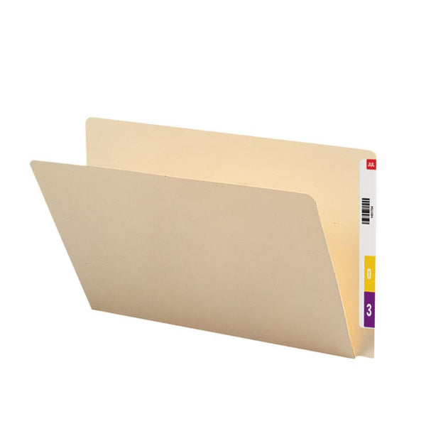 Smead End Tab File Folder, Straight-Cut Extended Tab, Legal Size, Manila, 100 per Box (27250)