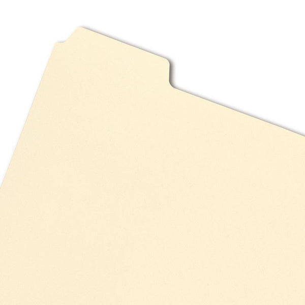 Smead Folder Dividers with Fastener, Bottom 1/5-Cut Tab, Legal Size, Manila, 50 per Pack (35650)