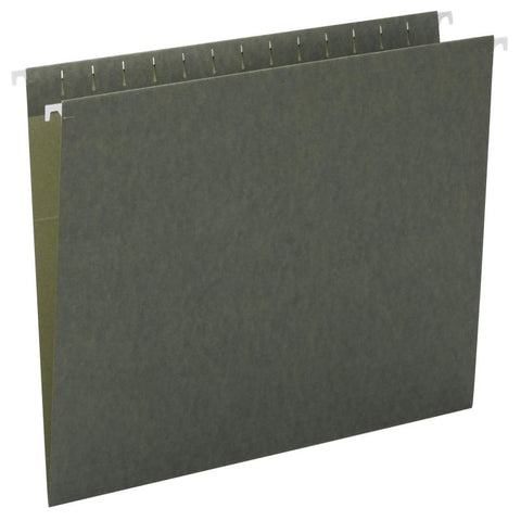 Smead Hanging File Folder, Letter Size, Standard Green, 25 per Box (64010)
