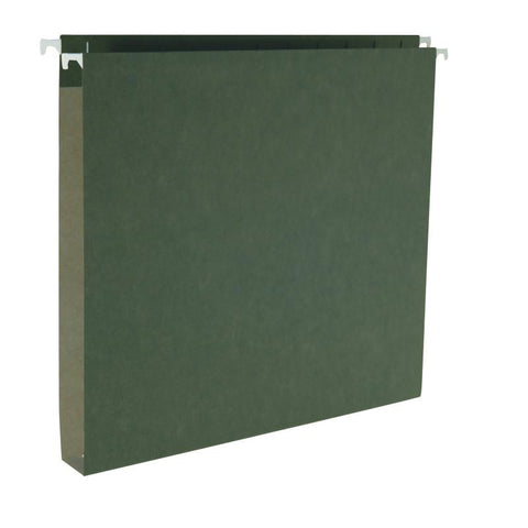 Smead Hanging Box Bottom File Folder, 1" Expansion, Legal Size, Standard Green,  25 per Box (64339)