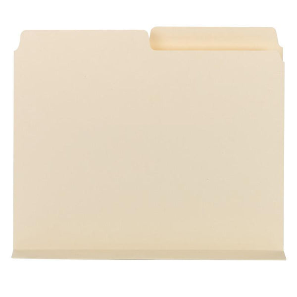 Smead SuperTab® Pocket Divider, Oversize 1/2-Cut Tab, 2 dividers per insert, Letter Size, 5 per Pack (68035)
