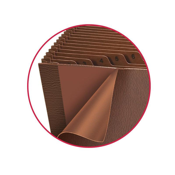 Smead TUFF® Expanding File, Daily (1-31), 31 Pockets, Legal Size, Redrope-Printed Stock (70469)