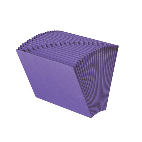 Smead Expanding File, Alphabetic (A-Z), 21 Pockets, Letter Size, Purple (70721)