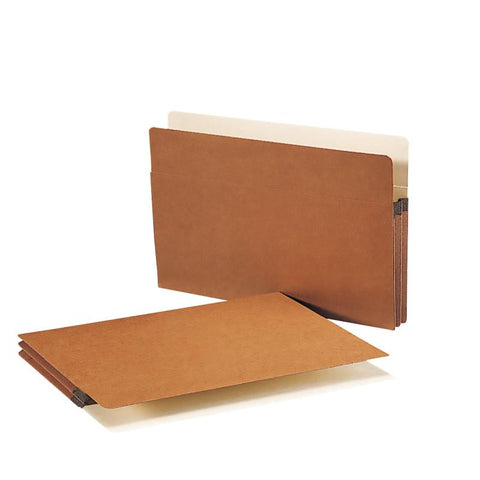 Smead File Pocket, Straight-Cut Tab, 1-3/4" Expansion, Legal Size, Redrope, 50 per Box (74800)