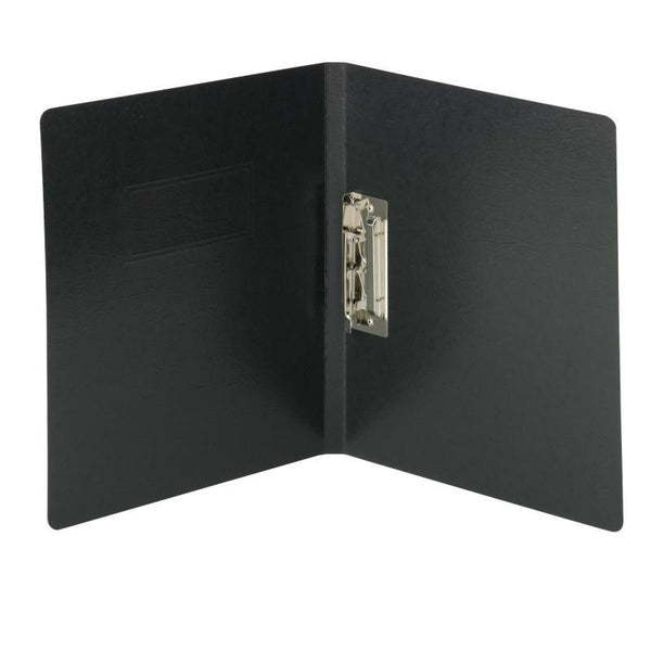 Smead Premium Pressboard Report Cover with Punchless Fastener, Letter Size, Black, 10 per Box (83050)