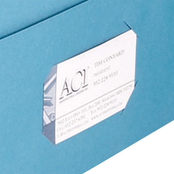 Smead Two-Pocket Heavyweight Folder, Letter Size, Blue, 25 per Box (87852)