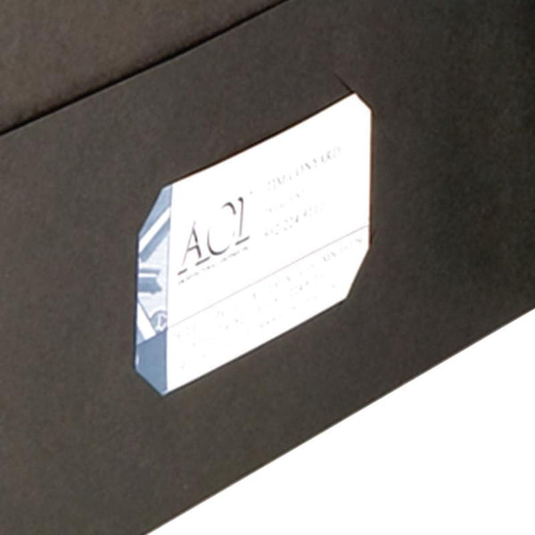Smead Two-Pocket Heavyweight Folder, Letter Size, Black, 25 per Box (87853)