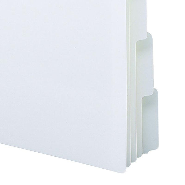 Smead Three-Ring Binder Index Dividers, 1/5-Cut Tabs, Letter Size, White, Box of 20 Sets of 5 Dividers  (89415)